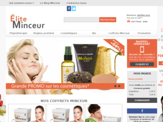 elite-minceur.com website preview