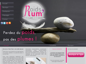 poidsplum.fr website preview