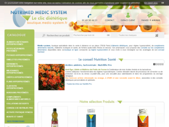 boutique.medic-system.fr website preview