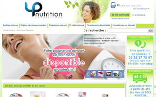 lp-nutrition.com website preview