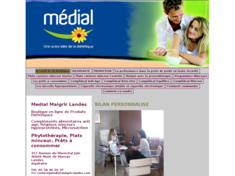 medial-maigrir-landes.com website preview