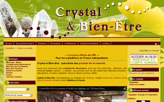 crystal-bien-etre.fr website preview