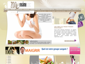 zoneregime.com website preview