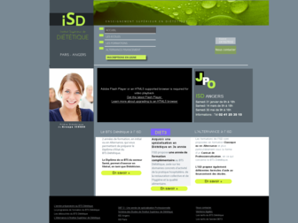 institut-superieur-dietetique.fr website preview