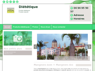 dietetique-bio.fr website preview