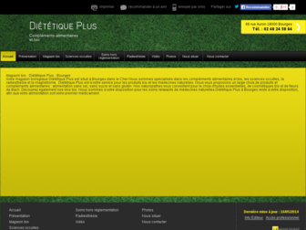 dietetiqueplus.fr website preview