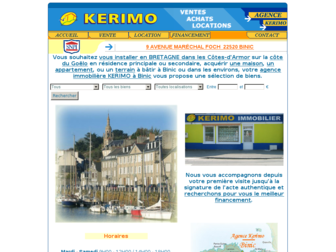 kerimo.fr website preview