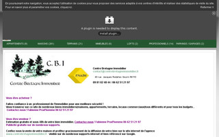 centrebretagneimmobilier.fr website preview