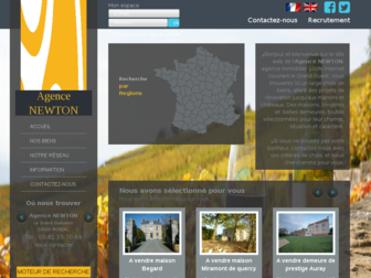 agencenewton.com website preview