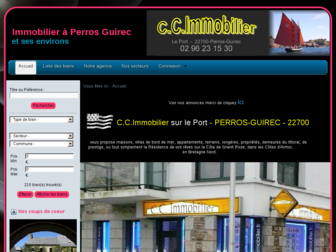 ccimmobilier.fr website preview