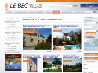 lebec-carnac.com website preview