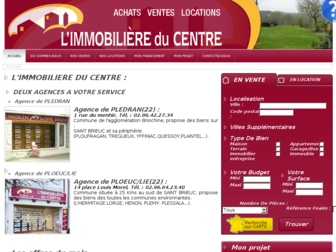 limmobiliereducentre.com website preview