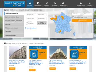 murs-et-fonds.com website preview