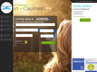 guyhoquet-immobilier-evran-caulnes.com website preview