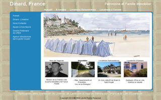 dinard-france.fr website preview