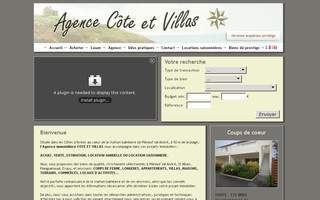 cotevillas.fr website preview