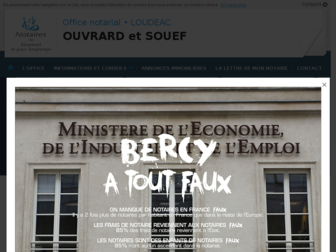officeloudeac-ouvrardetsouef.notaires.fr website preview