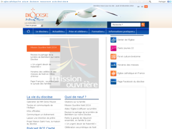 saintbrieuc-treguier.catholique.fr website preview