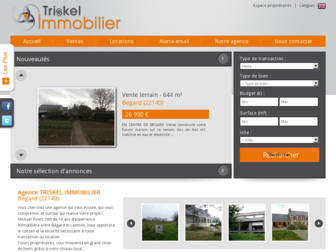 triskel-immo.com website preview
