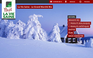 laviesaine-magasin-bio-annemasse.fr website preview