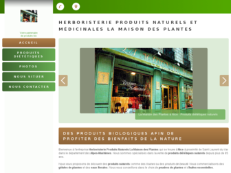 la-maison-des-plantes-nice.fr website preview