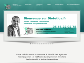 dietetica.fr website preview