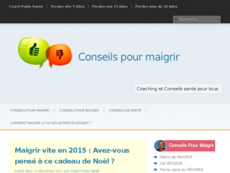 conseils-pour-maigrir.com website preview