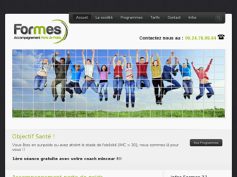 formes-31.fr website preview