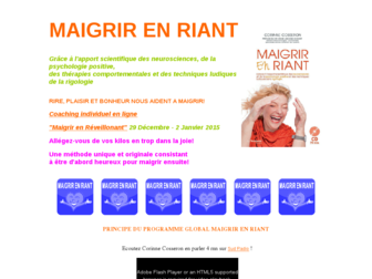 maigrirenriant.com website preview