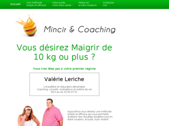 mincir-coaching.fr website preview