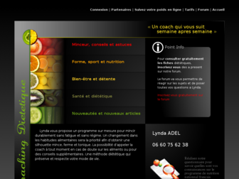 coaching-dietetique-paris.com website preview