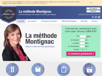 methode-montignac.aujourdhui.com website preview