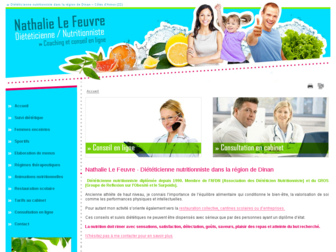dieteticienne-dinan.fr website preview