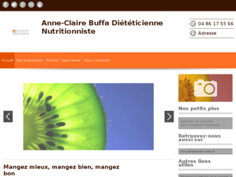 dieteticienne-salon.com website preview