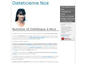 dieteticienne-nice.org website preview