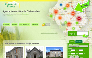 transaxia-chenerailles.fr website preview