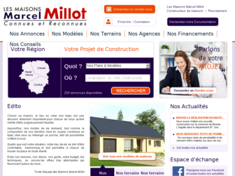 maisons-millot.com website preview