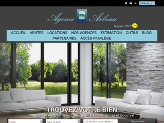 agencearbeau.com website preview