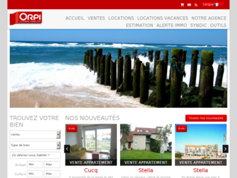 agence-sapin.com website preview