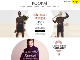 kookai.fr website preview
