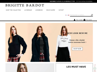 brigitte-bardot.fr website preview