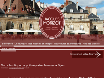 jacques-morizot.com website preview