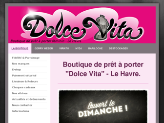 dolce-vita-le-havre.com website preview
