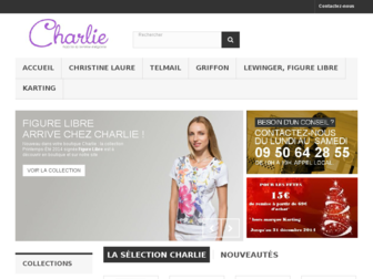 charlie-boutique.fr website preview