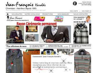 jean-francois-harolds.fr website preview