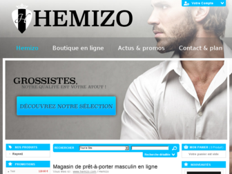 hemizo.com website preview