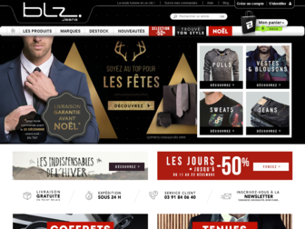 blzjeans.com website preview