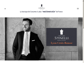costumesspinelli.fr website preview