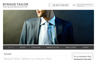 costumes-sur-mesure-paris.fr website preview