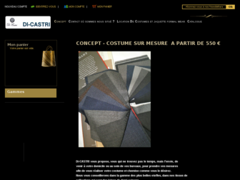 costumes-dicastri-idf.com website preview